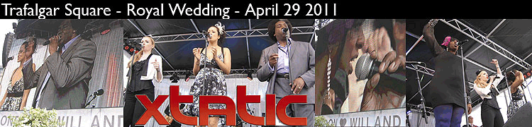 Xtatic Live in Trafalgar Square
